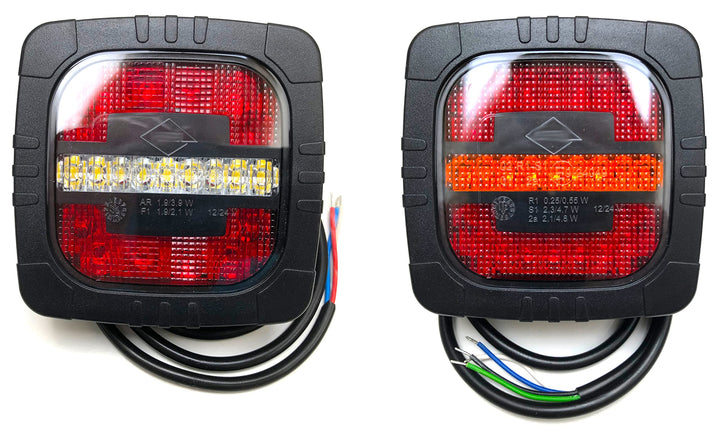 MelTruck® 2- und 3-funktionale LED-Rückleuchten für LKW's, Anhänger, Wohnwagen, Schlepper, langsamla