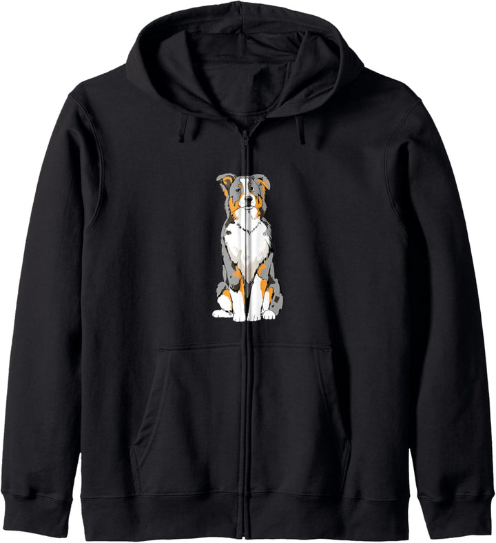 Australian Shepherd Geschenk Aussie Kapuzenjacke