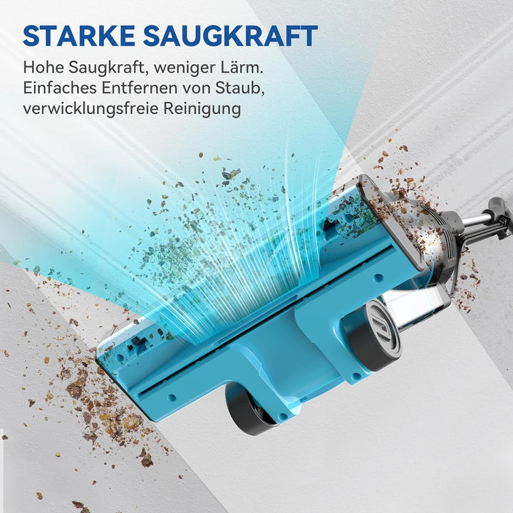 Staubsauger, Stielstaubsauger mit Kabel Handstaubsauger 20Kpa 600W, 3 in 1 Staubsauger Beutellos mit