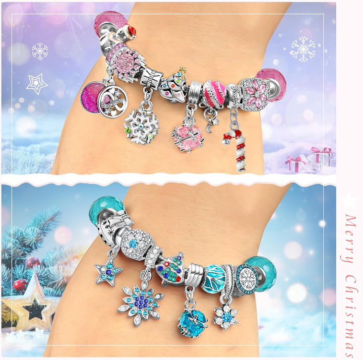 Adventskalender 2023 Kinder Mädchen, Schmuck Mädchen 24 Füllung Weihnachtskalender Basteln Geschenke