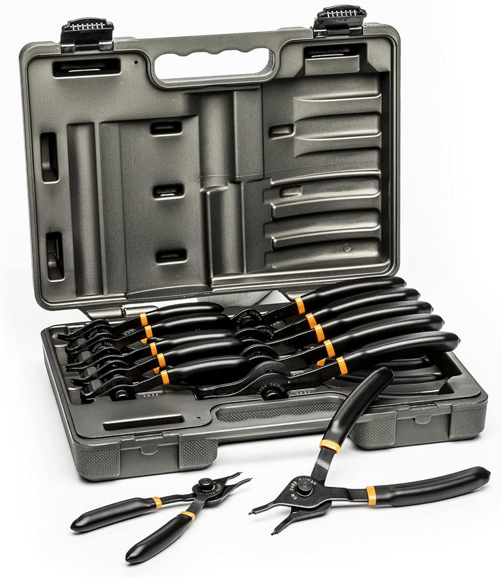 GEARWRENCH 3495 Convertible Sprengringzangen-Set, feste Spitze, 12-teilig