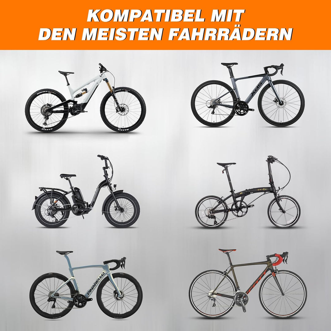 IMAYCC 160° Schwenkbare Fahrrad-Wandhalterung bis 50 kg, Fahrradhalterung Wand ohne Schweres Heben H