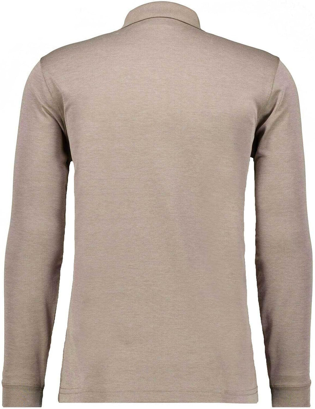 RAGMAN Herren Softknit-Polo mit Brusttasche, Langarm 4XL Beige-melange-820, 4XL Beige-melange-820