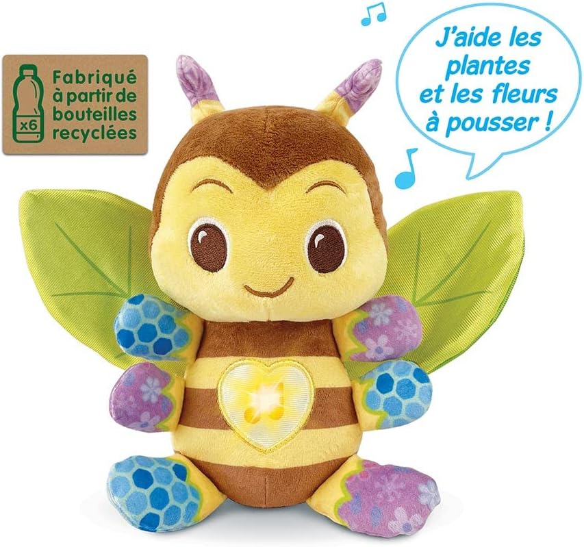 Vtech 554705 Abeille Interactive Plush, Multicolored, Mehrfarbig