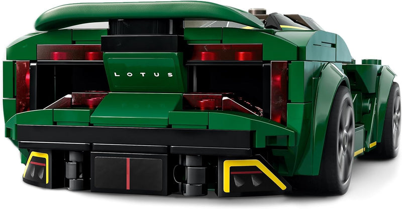 LEGO Speed Champions Lotus Evija, Bausatz für Modellauto, Auto-Spielzeug mit Cockpit für 2 Figuren,