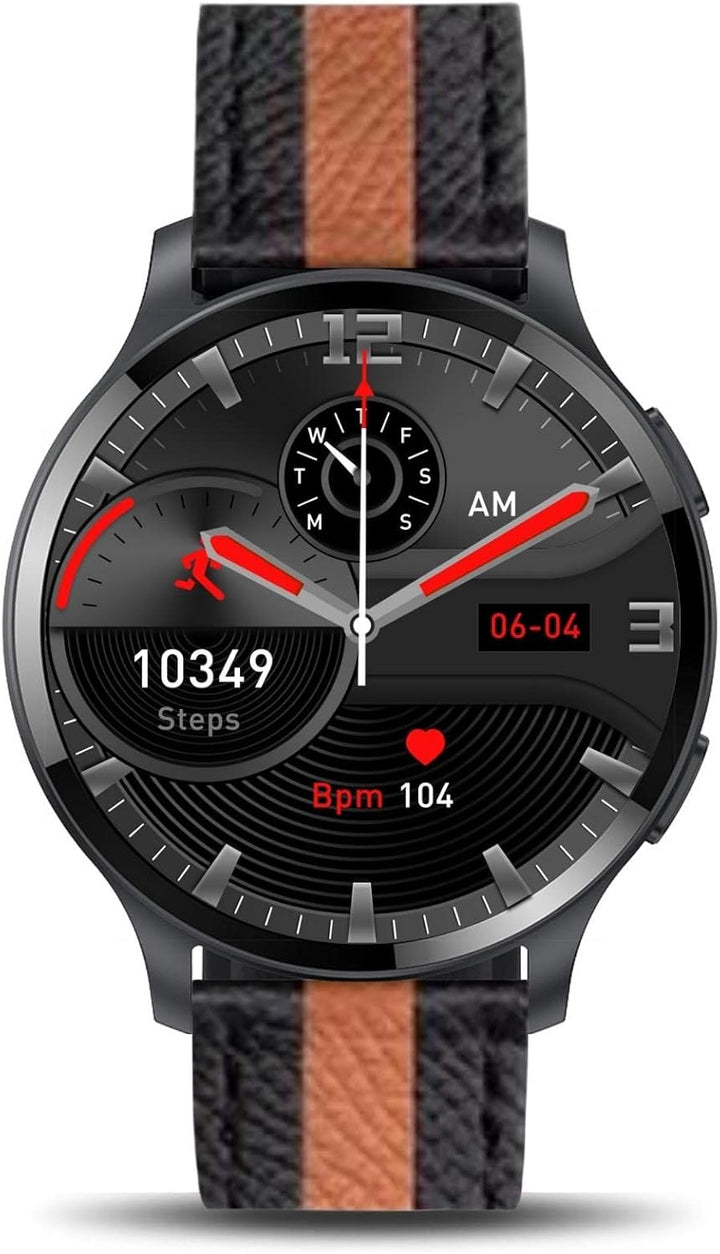 HOAIYO Smartwatch Herren Damen mit Telefonfunktion, 1.5" Fitnessuhr Armbanduhren Sportuhr mit Pulsme