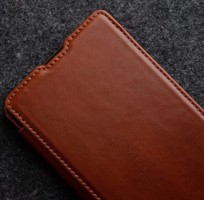 STILGUT Book Case kompatibel mit Google Pixel 6 Hülle aus Leder zum Klappen, Klapphülle, Handyhülle,