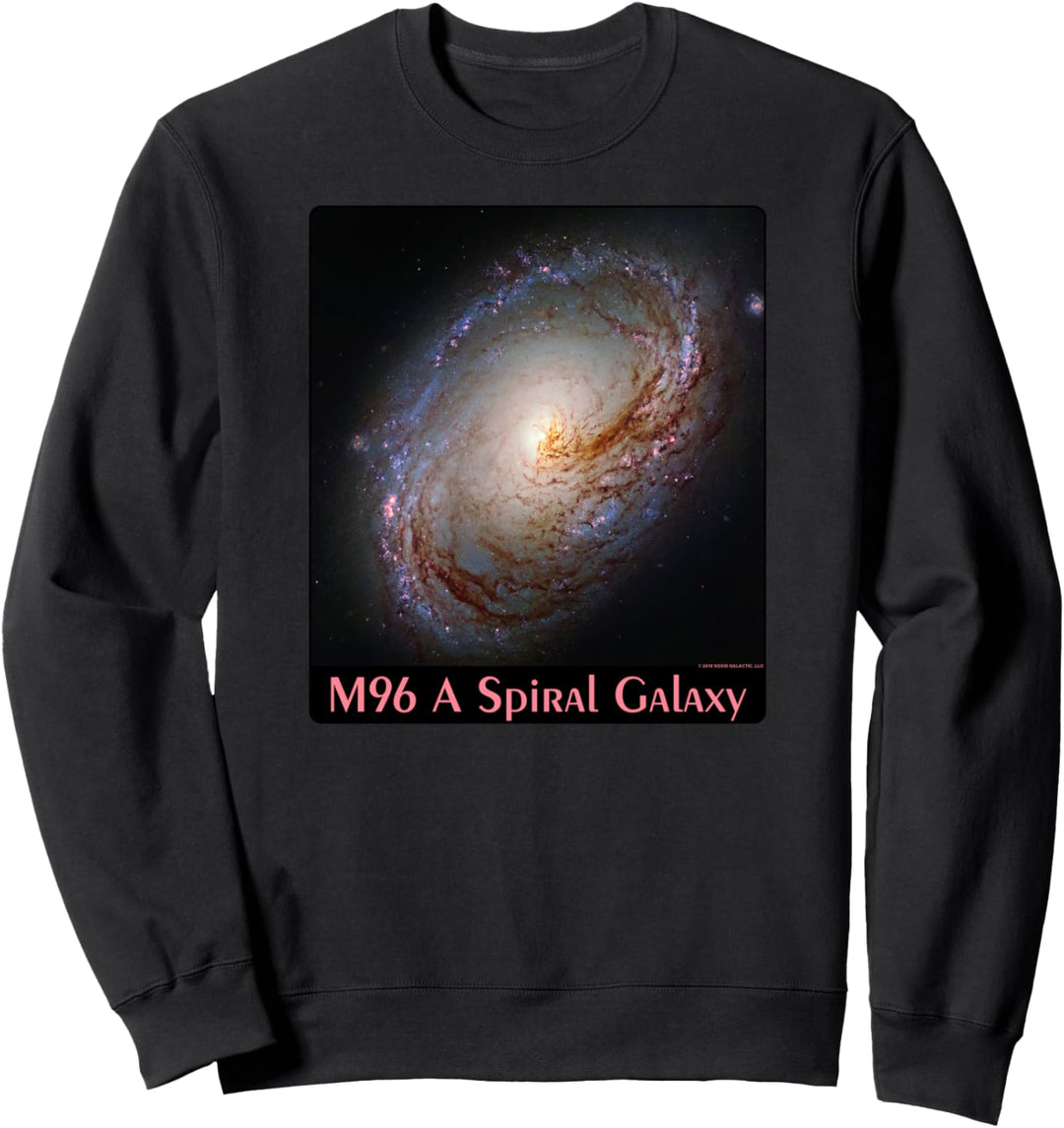 M96 Spirale Galaxy Messier Objekt 96 Weltraumastronomie Wissenschaft Sweatshirt