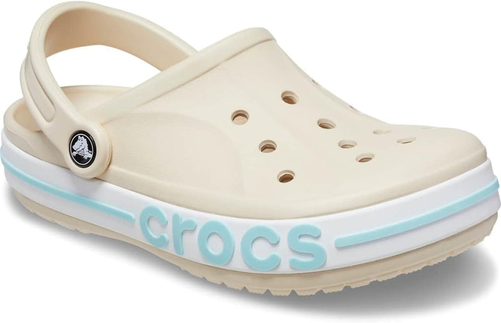 Crocs Bayaband Unisex-Erwachsene Clog 36/37 EU Winter White Multi, 36/37 EU Winter White Multi