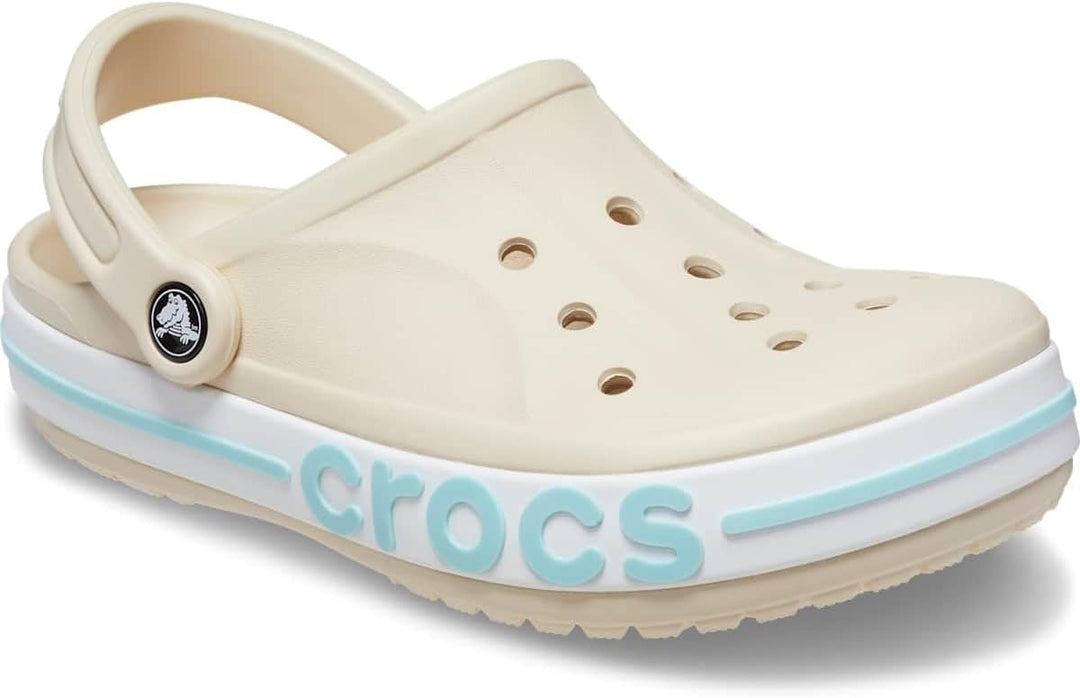 Crocs Bayaband Unisex-Erwachsene Clog 39/40 EU Winter White Multi, 39/40 EU Winter White Multi