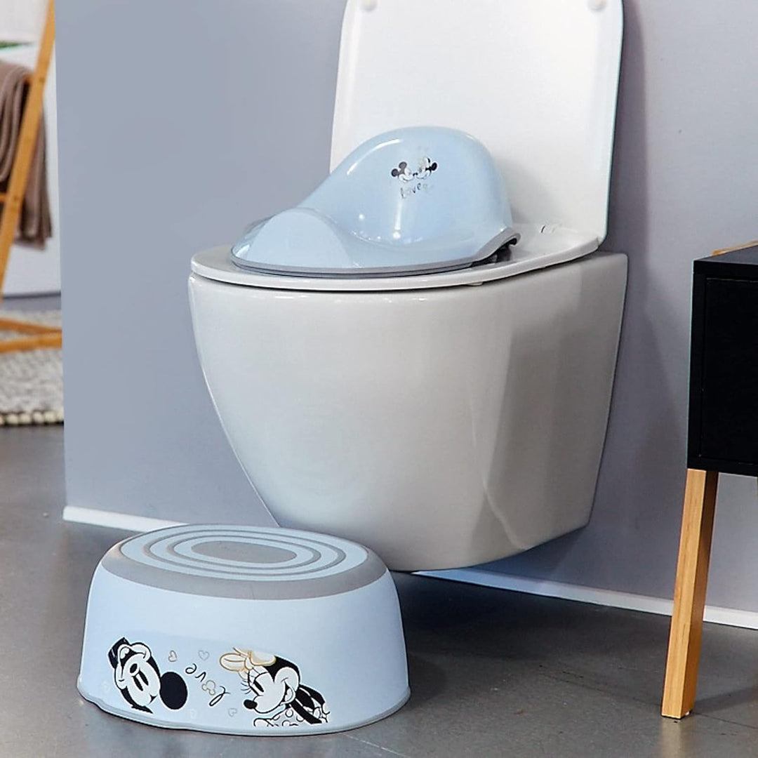 keeeper Mickey Babytopf deluxe 4in1, Töpfchen + Toilettensitz + Hocker + Feuchttuchspender, Ab ca. 1