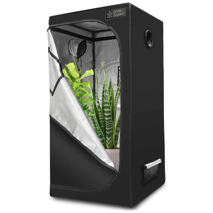 Premium Grow Zelt – Hochwertiger 1680D Stoff, Diamant reflektierende Innenseite, Stärkste Reissversc