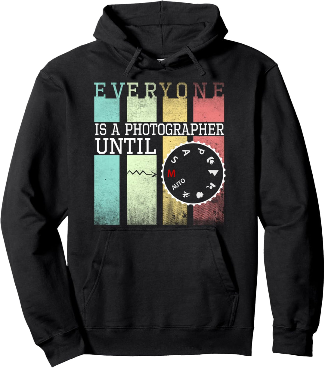 Jeder ist ein Fotograf bis zur lustigen Fotografie Pullover Hoodie