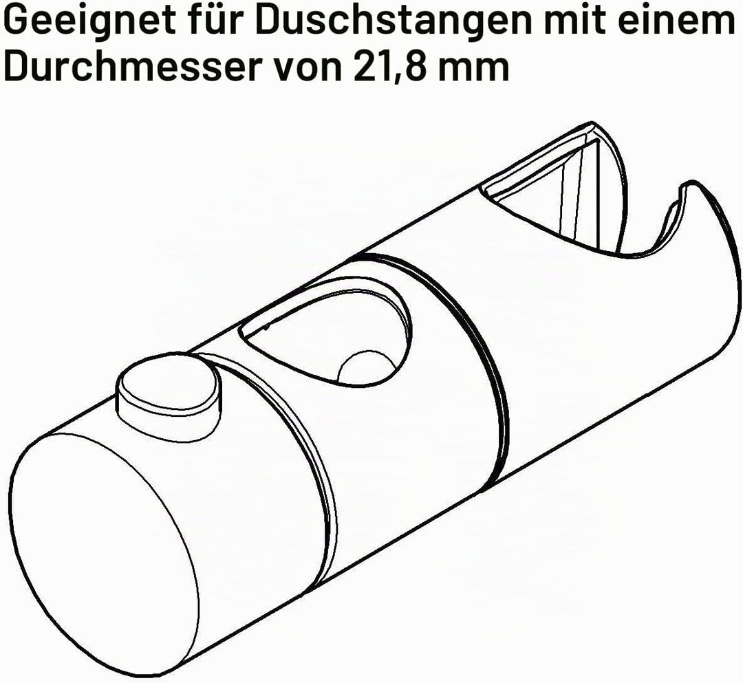 GROHE Gleitelement (Für Brausestangen Tempesta und Euphoria mit Durchmesser 21.8 mm, Herstellergaran
