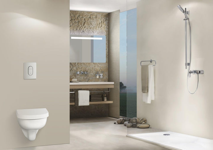 GROHE Arena Cosmopolitan | WC - Betätigungsplatte | waagerechte Montage, chrom | 38858000 Waagerecht