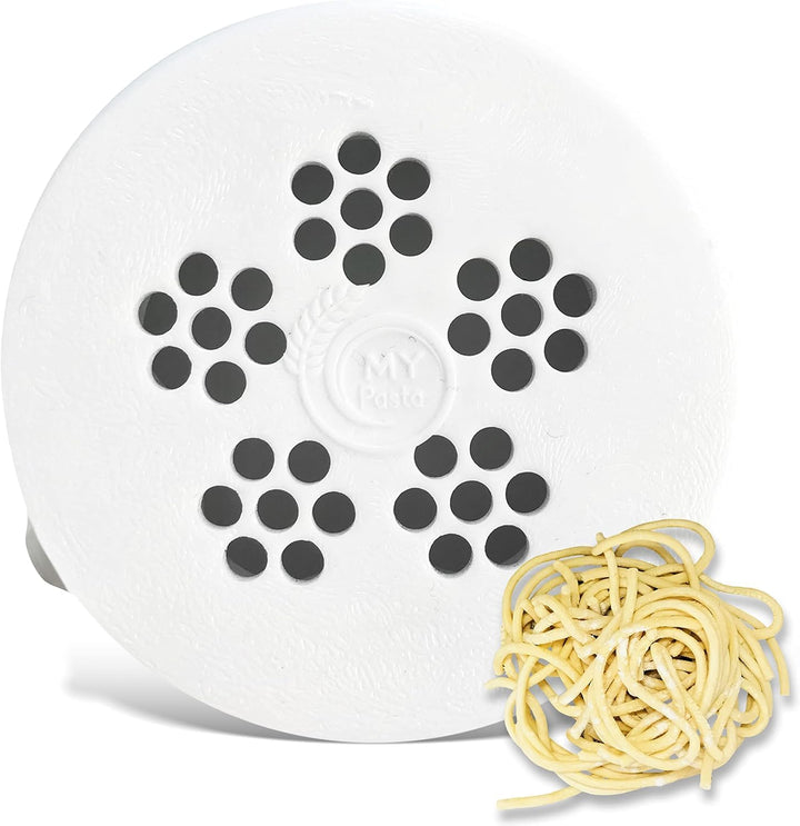 MY PASTA - Bigoli 4mm - Udon Zubehör für Pastamaker - Pasta Disc kompatibel mit Pasta Maker Avance -