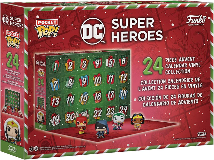 Funko Advent Calendar: DC 2023 - Superman - DC Comics - 24 Tage der Überraschung - Vinyl-Minifigur Z