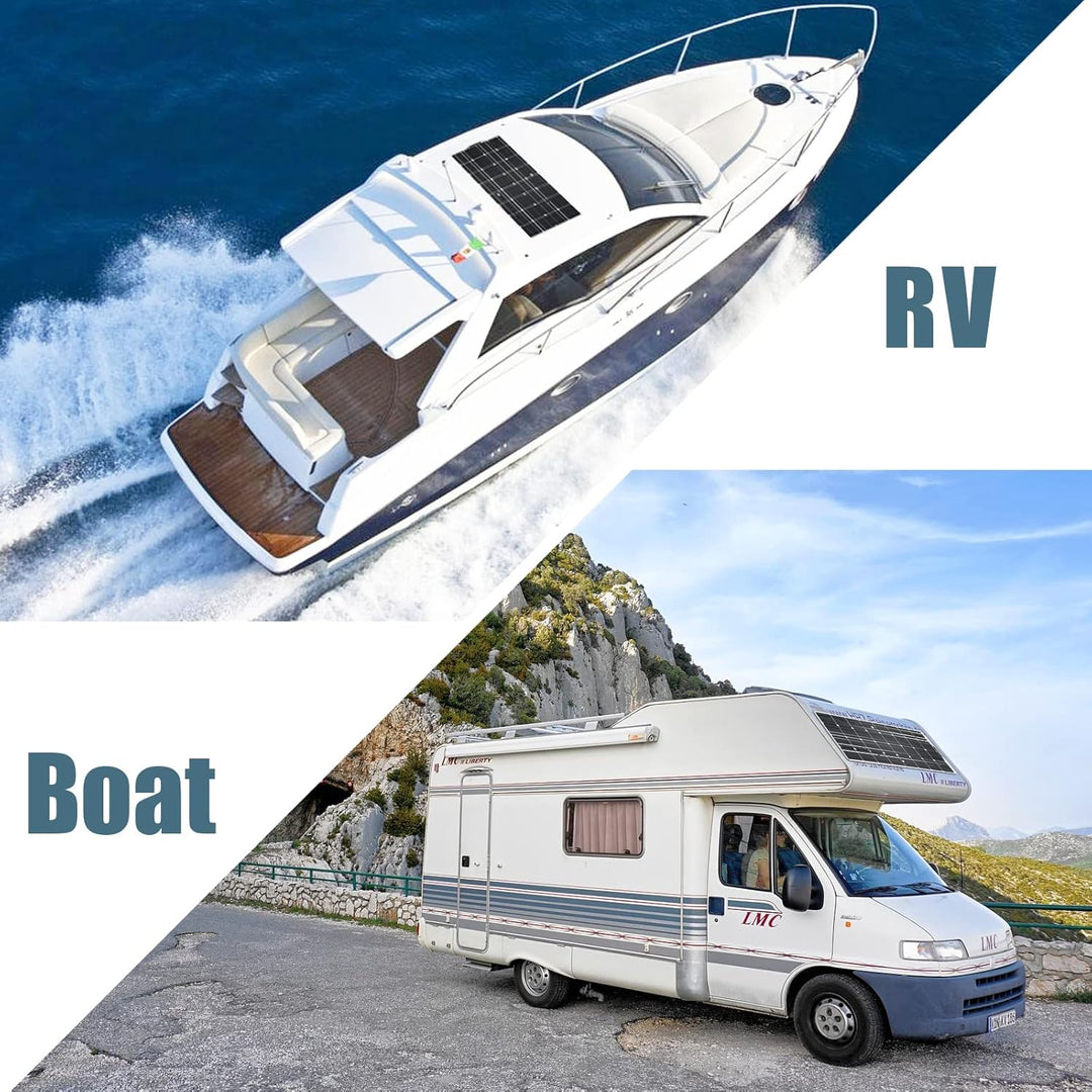 800W Flexibles Solarpanel Biegsames（8 stücke）solarmodul,Monokristallines Solarpanel,für Wohnmobil, A