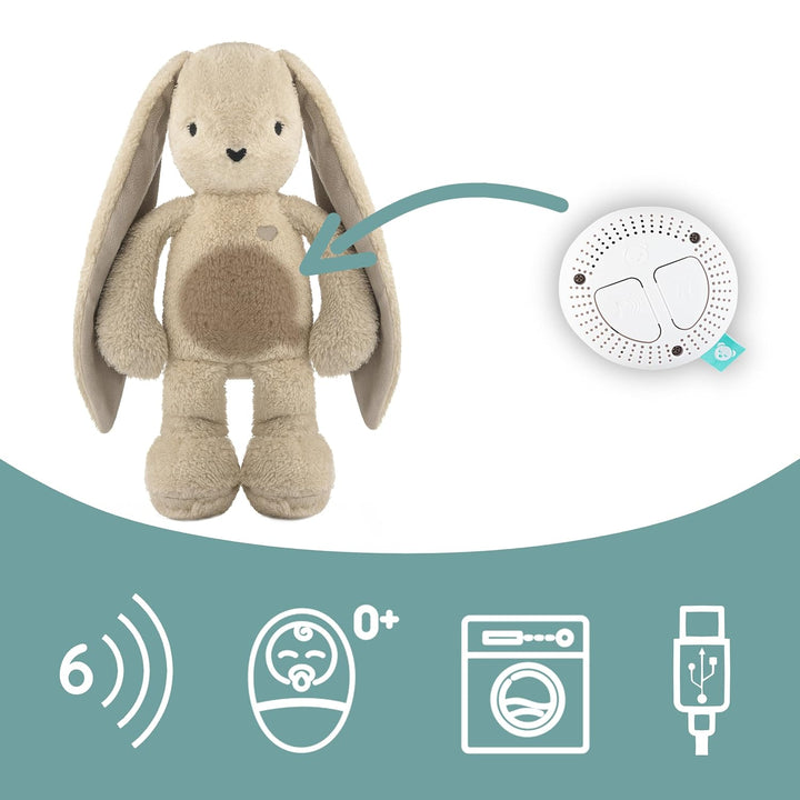 myHummy Bunny beige DUO Schlafbär mit App — Musik & Schlafhilfe