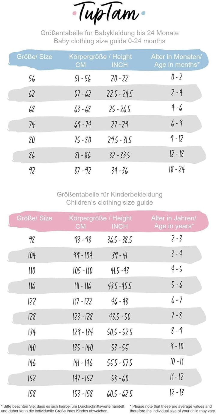 TupTam Unisex Schlafstrampler 3er Pack Baumwolle mit Reissverschluss 56 Bären Hellblau Beige Grau, 5