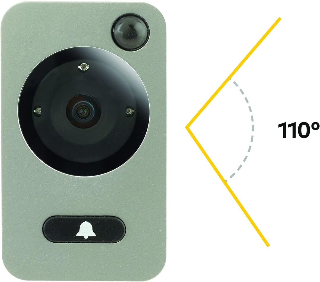 Yale Digital Door Viewer Auto Imaging- 5800 - Silber - Aufgenommen Bilder/Videos - Integrierte Türkl