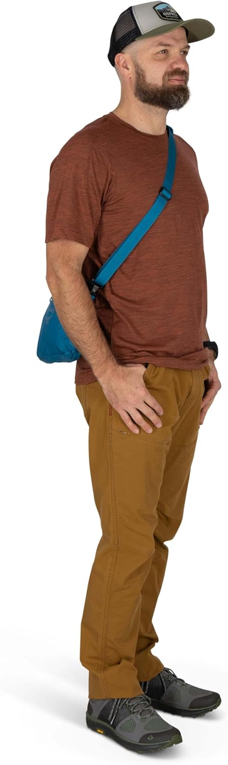 Osprey Europe Ultralight Shoulder Satchel Backpack Waterfront Blue, Waterfront Blue