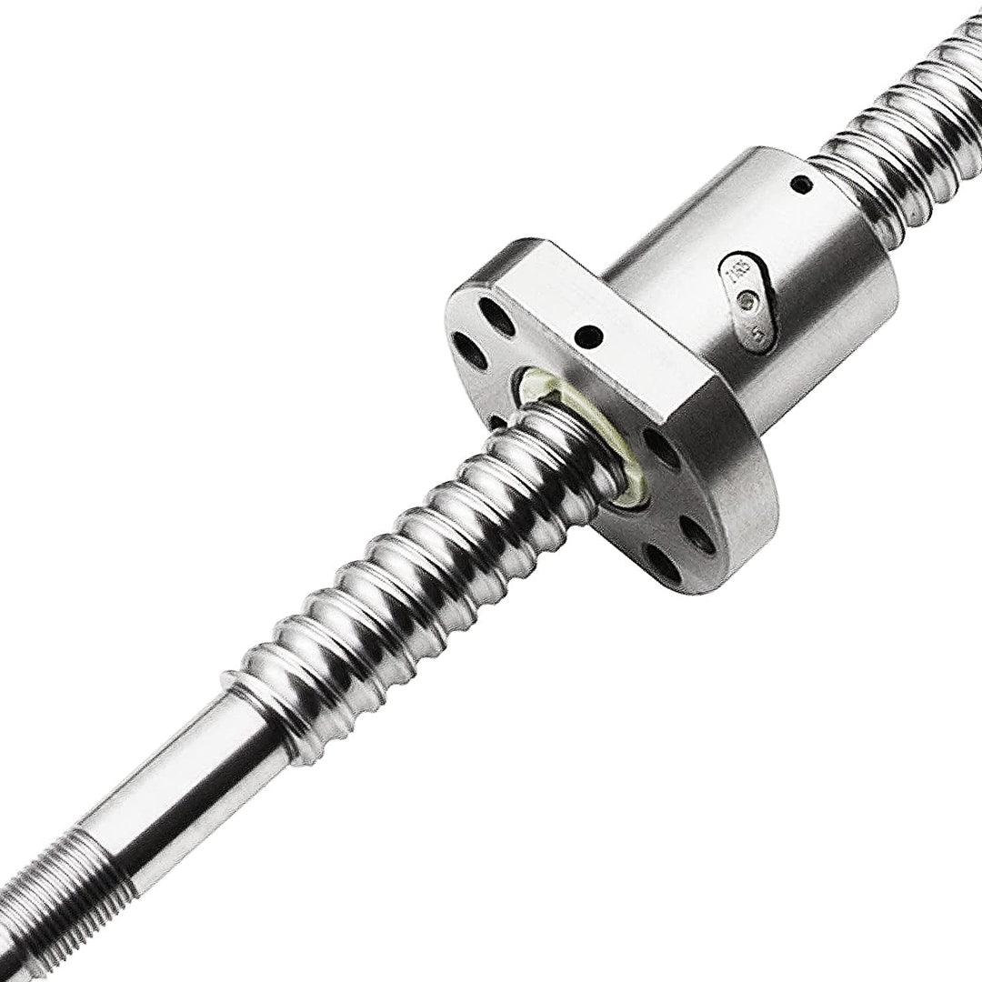 CNCMANS SFU1604 1000mm Kugelumlaufspindel Edelstahl Ball Screw Gewindespindel mit Kugelmutter und Be