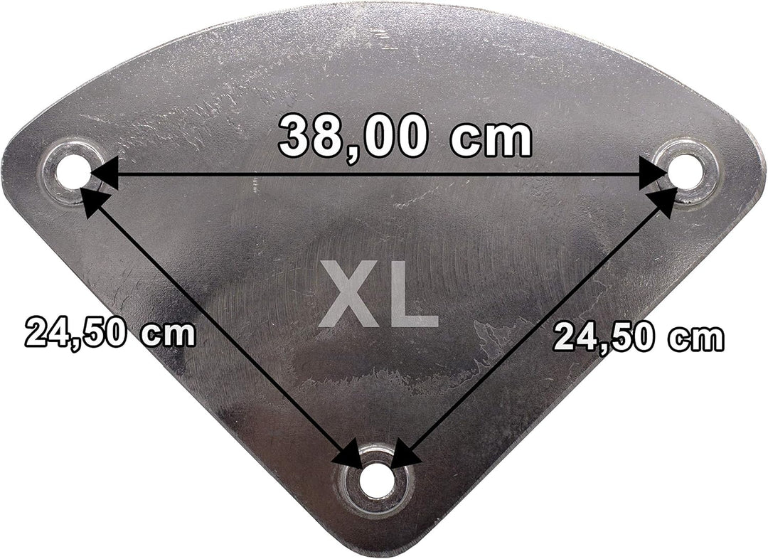 VARIOSAN Schlauchhalter für 1" Schläuche 13941, Aluminium, 42 x 31 x 19 cm (XL) Für 1" Schläuche (XL