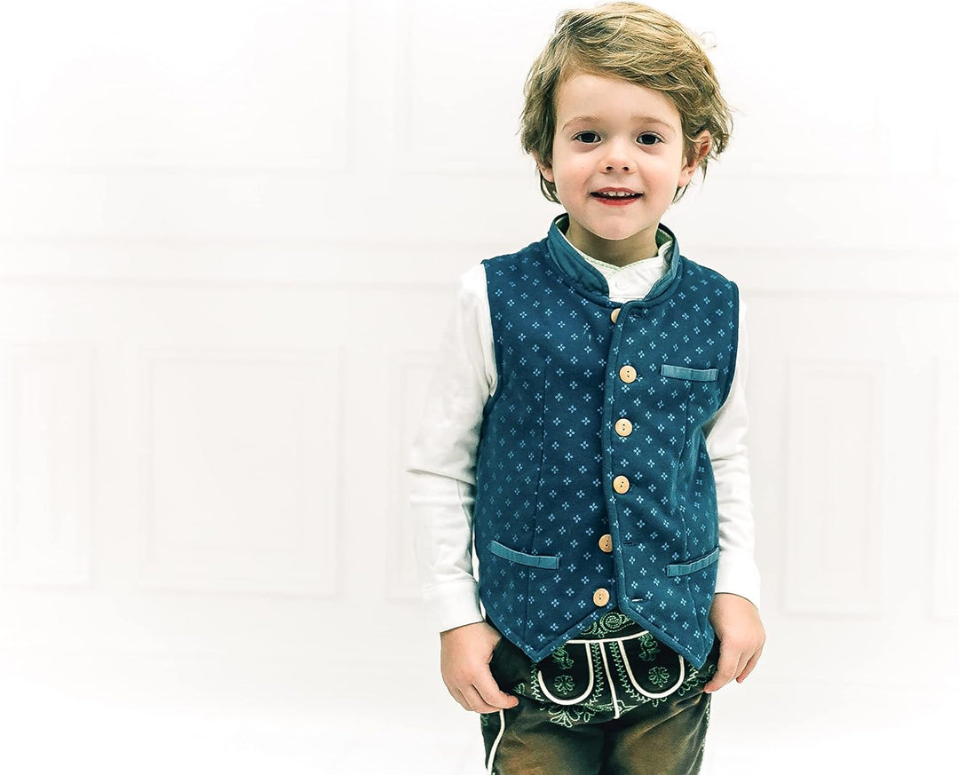 Mogo.cc, Weste oder Jacke Amedeo 62-68 Blau, 62-68 Blau