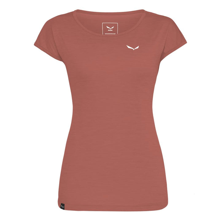 Salewa Puez Melange Dry T-Shirt Damen XL Etruscan Red Melange, XL Etruscan Red Melange