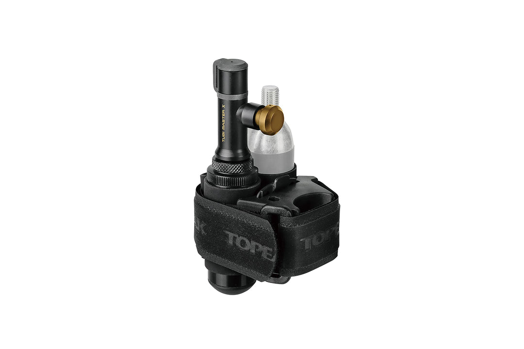 Topeak TUBI Master X 2-in-1 Reparatur- und Aufpump-Set für schlauchlose Fahrradreifen