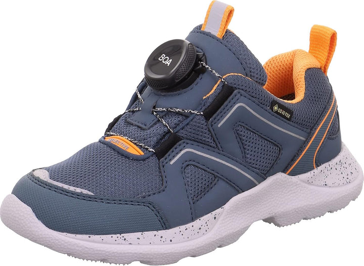 Superfit Jungen Rush Gore-tex Lauflernschuhe 28 EU Blau Orange 8020, 28 EU Blau Orange 8020