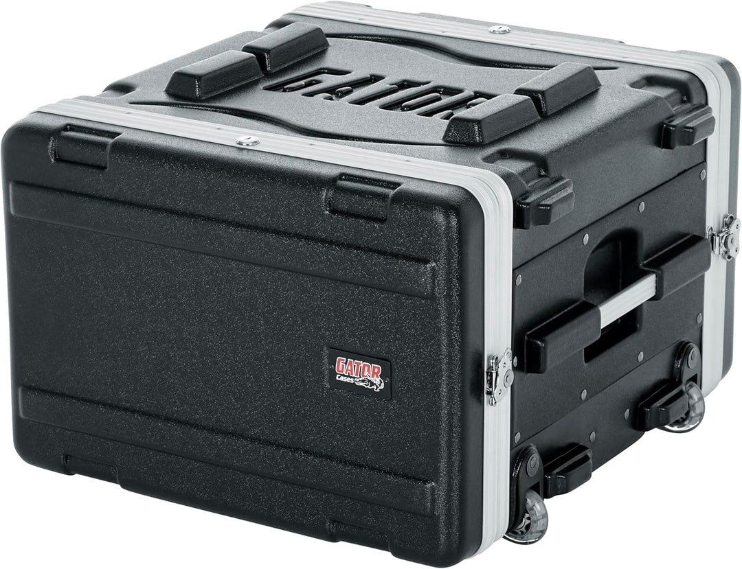 GATOR-Koffer Gestell 19"-Polyethylen GRR 6 U mit Rollen, 6 U