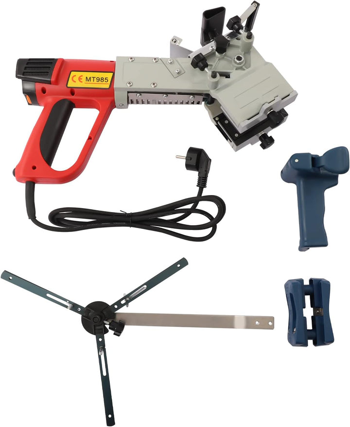 2000W Mobile Kantenanleimmaschine Tragbare Kantenanleimer Maschine für die Holzbearbeitung, Gebogene