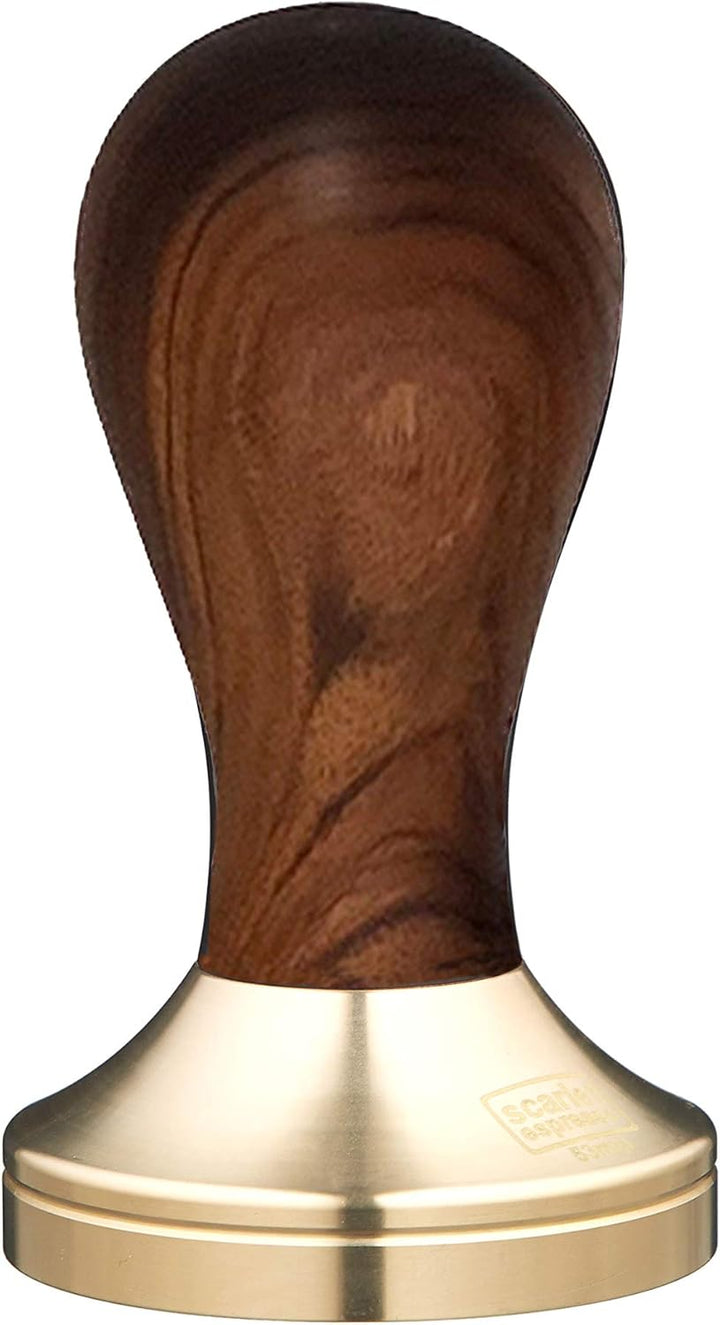 scarlet espresso | Tamper »Classic Deluxe« für Barista; mit ergonomischem Griff aus Edelholz und prä