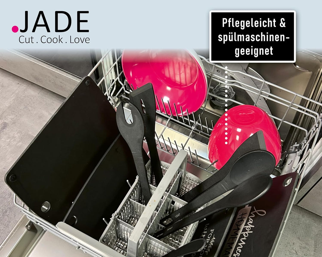 JADE Schneidebrett Gourmet Gripper, Zellulose-Laminat, mit Saftrille & Antirutschfüssen, beidseitig