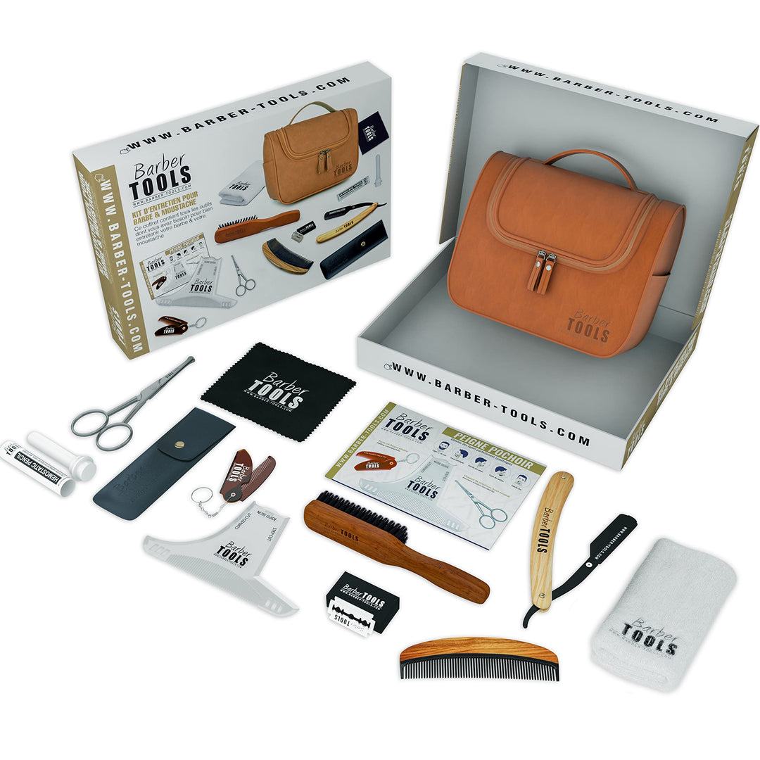 BARBER TOOLS Bartpflege-Kit für Männer