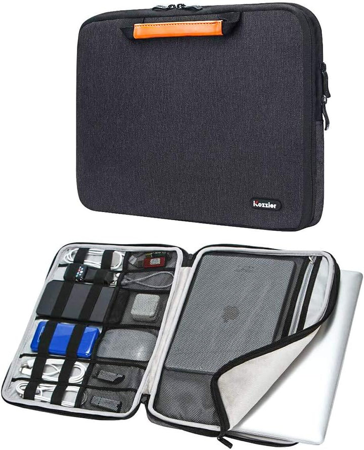 iCozzier 15-15.6 Zoll Griff Elektronisches Zubehör Gurt Laptop Schutzhülle Tasche Schutzhülle für 15