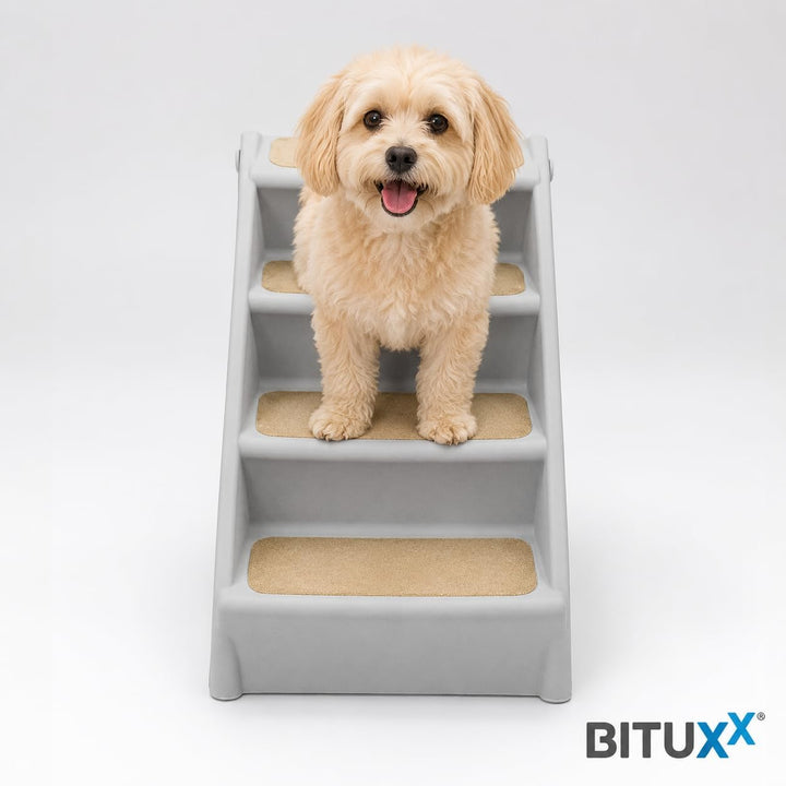 ANIMEL Hundetreppe Tiertreppe Katzentreppe Welpentreppe Haustiertreppe Treppe Hund Katze Einstiegshi