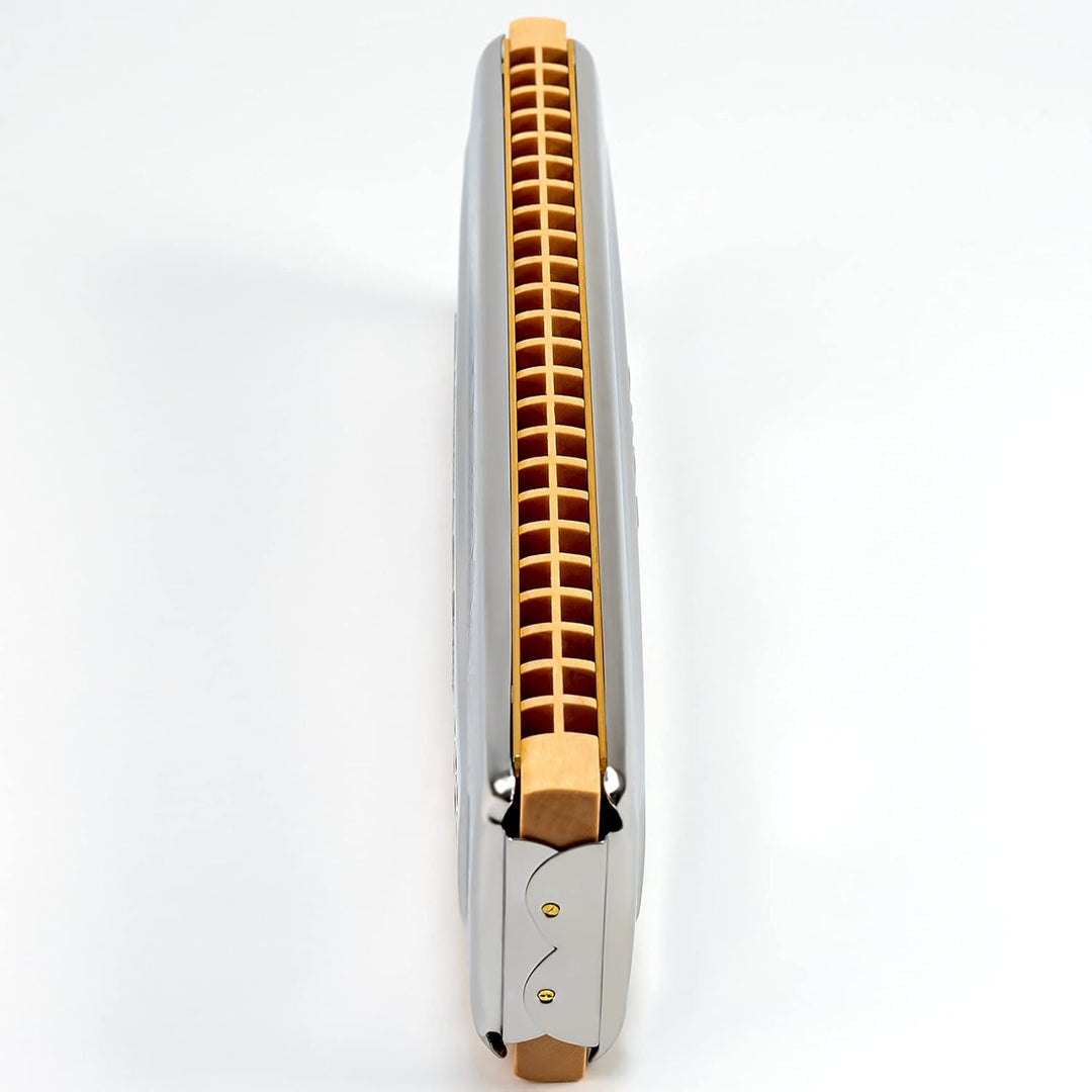 Hohner M569633 Echo Harp 96 C/G Mundharmonika & Blues Harp Mundharmonika in C-Dur Bundle mit Blues H