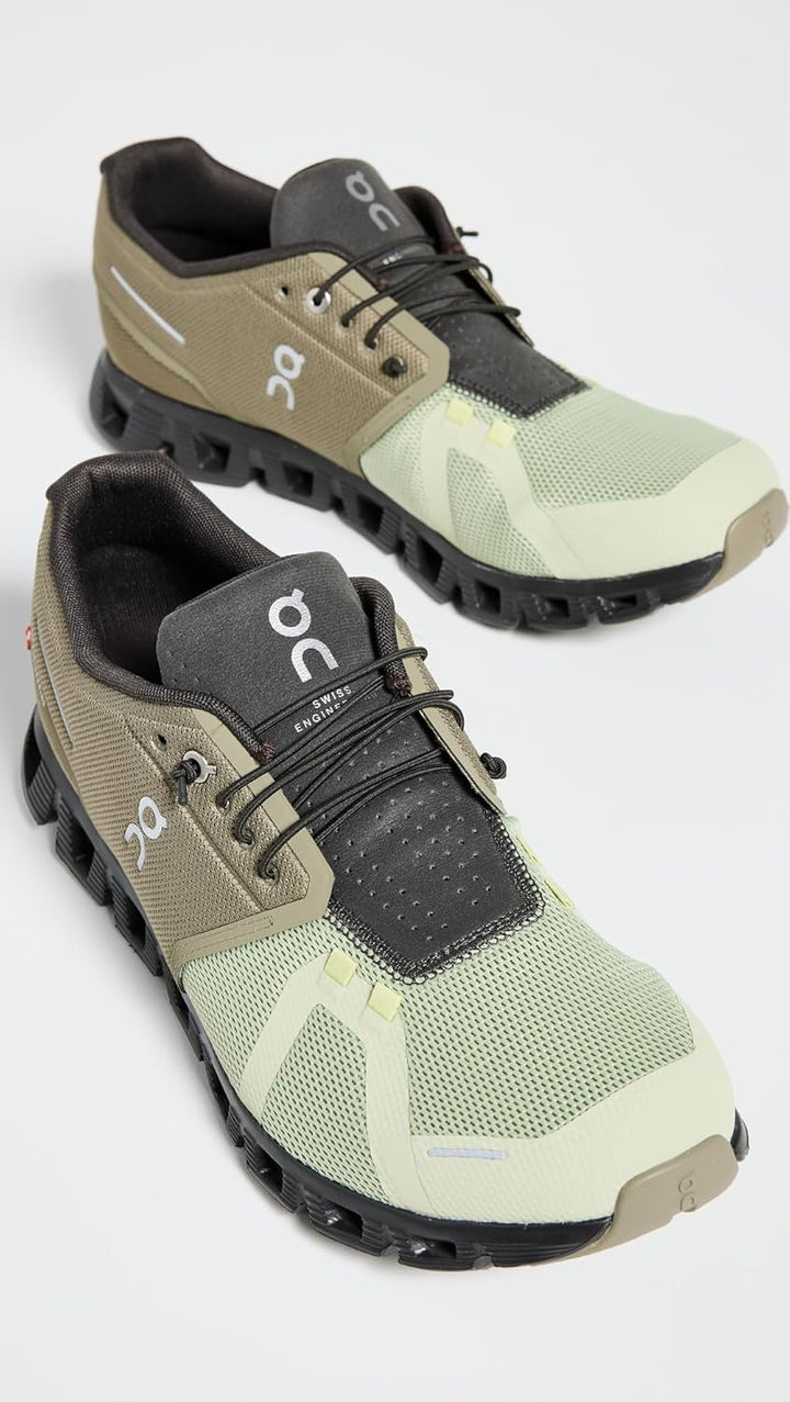 ON Herren Cloud 5 Sneaker 41 EU Grün, 41 EU Grün