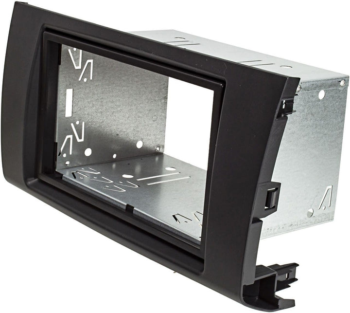 tomzz Audio 2454-024 Doppel DIN Radioblende Set kompatibel mit Suzuki Swift MZ/EZ Bj.2005-2010 anthr
