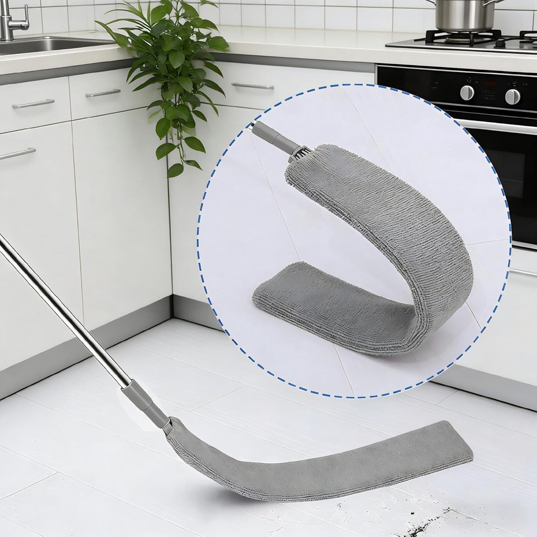 Staubwedel Teleskop Waschbar Mikrofaser Duster Lang Ausziehbar Bis 254cm | 3 Stück Staubwedel Lang A