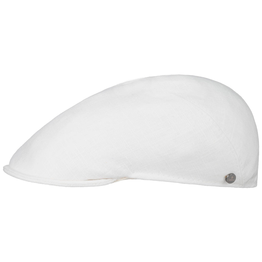 LIERYS Elegantes Design: Die melierte dunkelblaue Flatcap besticht durch ihre frische Ausstrahlung u