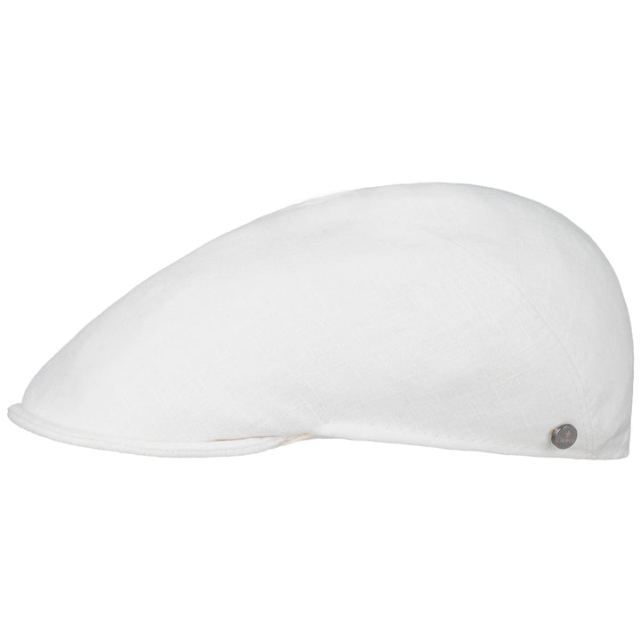 LIERYS Elegantes Design: Die melierte dunkelblaue Flatcap besticht durch ihre frische Ausstrahlung u