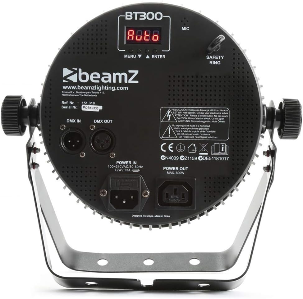 BeamZ BT300 FLatPAR 12 x 10 Watt DMX mit Fernbedienung
