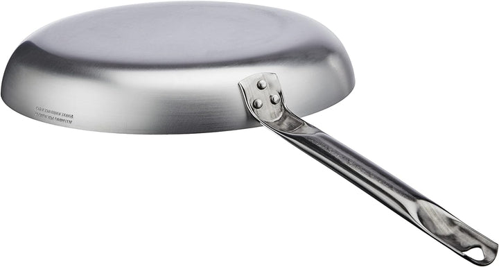 Pentole Agnelli Professionelle Pfanne Aluminium 3 mm niedrig spezielle Form zum Wenden durch Hochwer