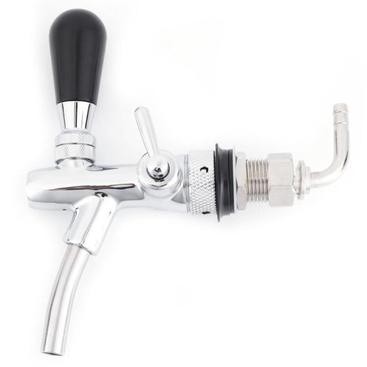 DEWIN Einstellbare Bier, Zapfhahn Draft Beer Keg Hahn Edelstahl G5/8 Adjustable Bier Hahn, Hahn Entw
