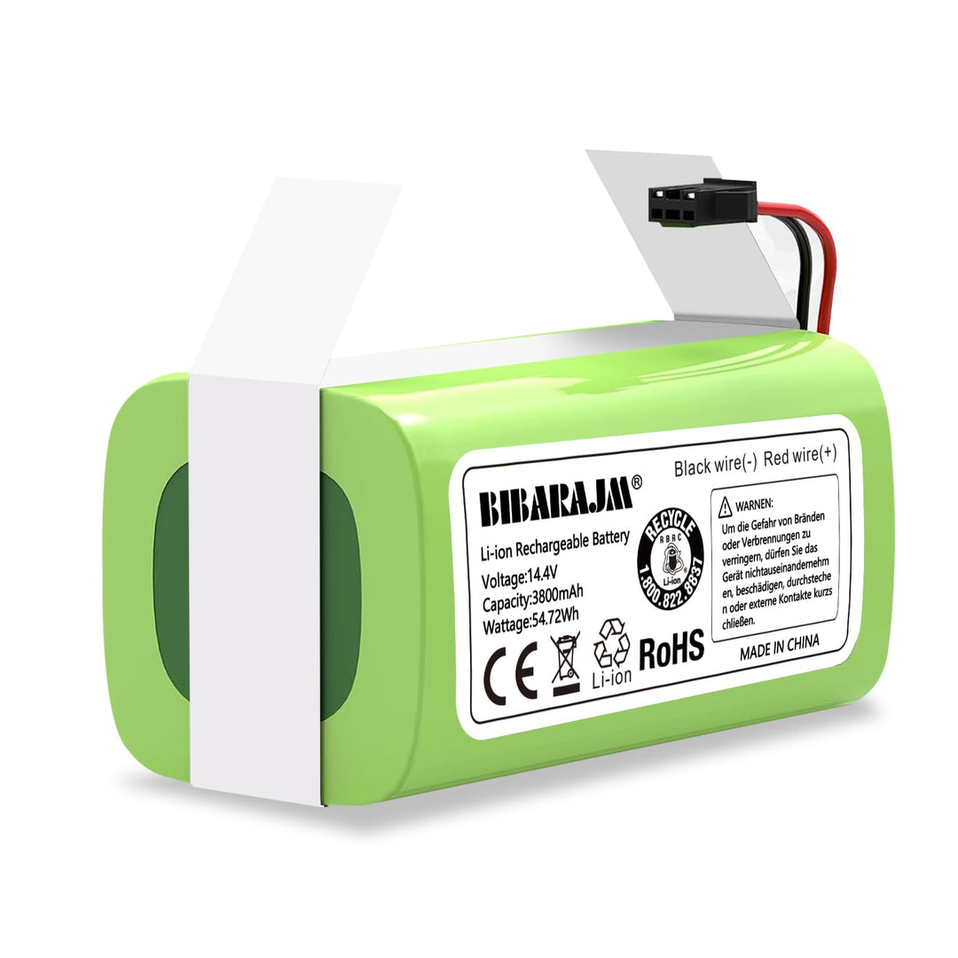3800 mAh 14.4 V Ersatzakku für Eufy RoboVac 11 11S 11S Plus 11S MAX 12 15C MAX 30 30C 35C G10 Hybrid