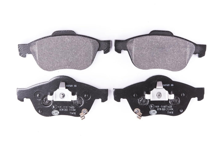 HELLA PAGID 8DB 355 011-041 Bremsbelagsatz - T1418 - Dicke/Stärke: 18.3mm - Bremssystem: Teves - mit